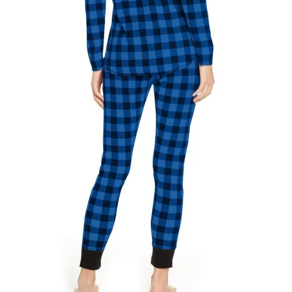 Blue Buffalo Plaid Pajama Set - Picture 4 of 7